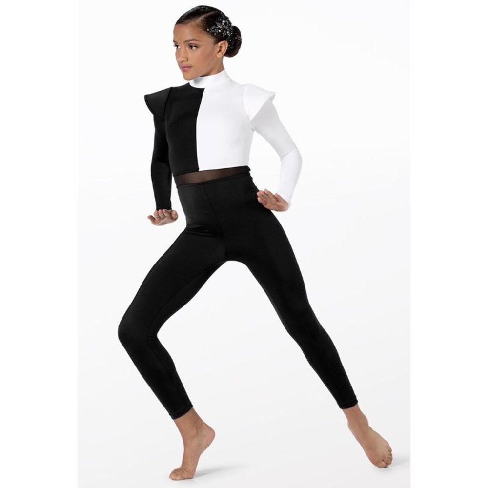 Weissman Black and White Dance Costume